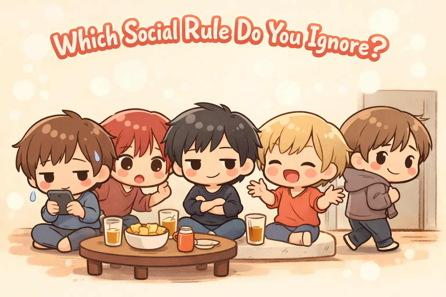 Which Unspoken Social Rule Do You Secretly Ignore? quiz cover