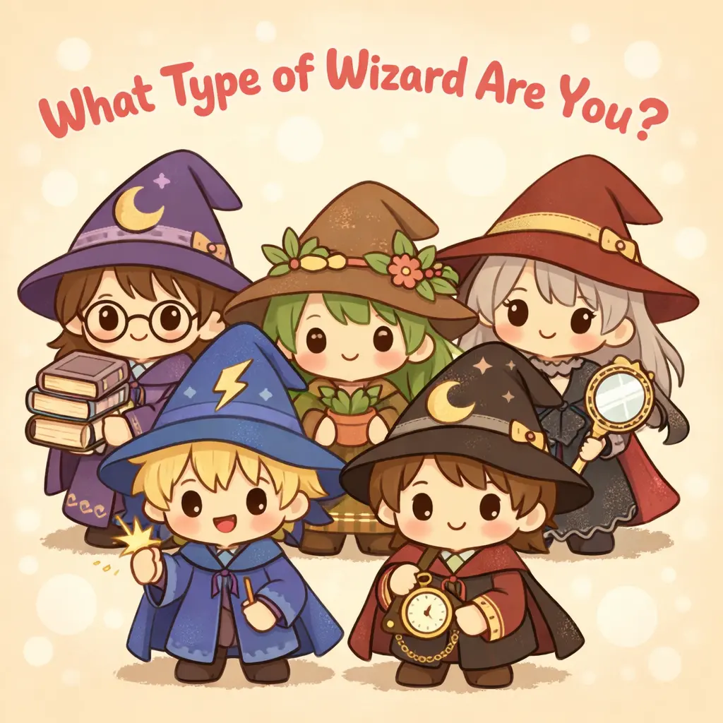 What Type of Wizard Are You? quiz cover