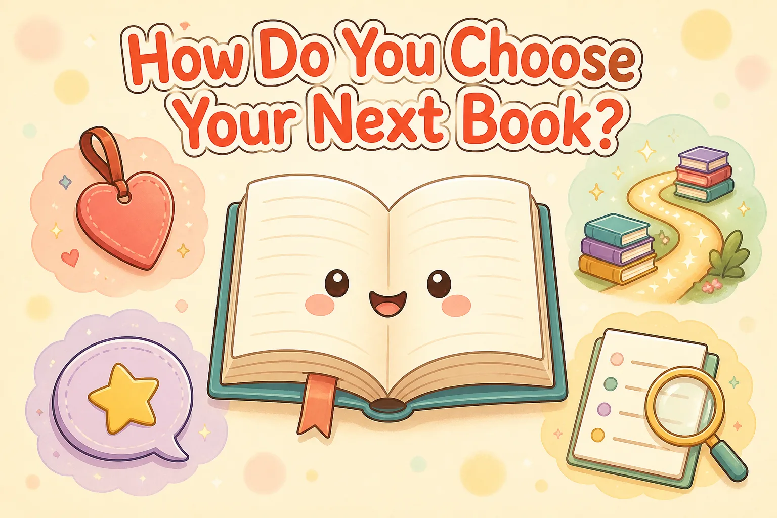 How Do You Choose Your Next Book? quiz cover