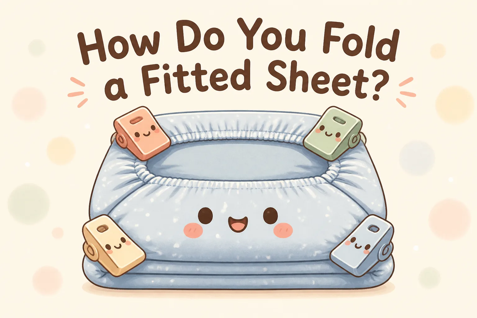 How Do You Fold a Fitted Sheet?