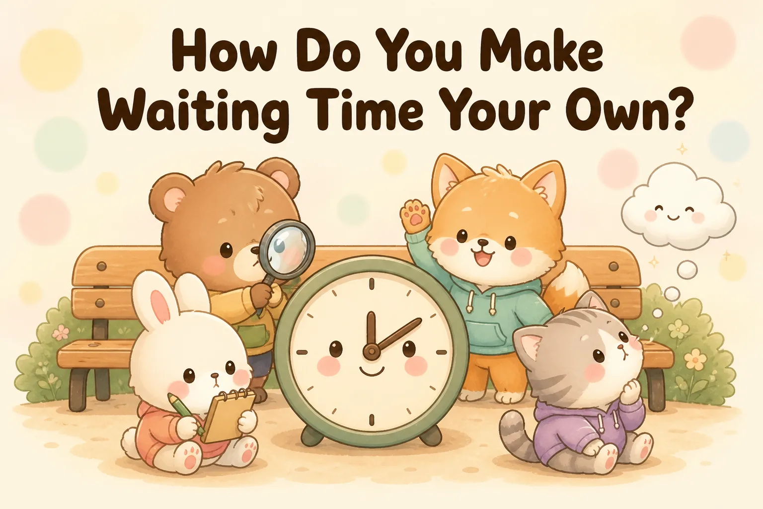 How Do You Make Waiting Time Your Own? quiz cover