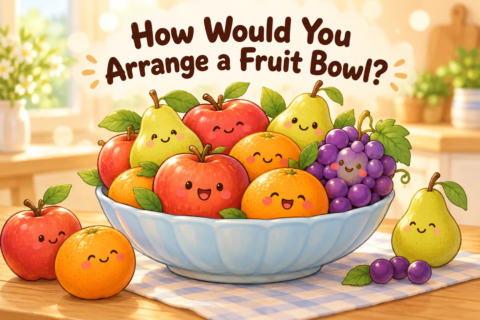 How Would You Arrange a Fruit Bowl? quiz cover