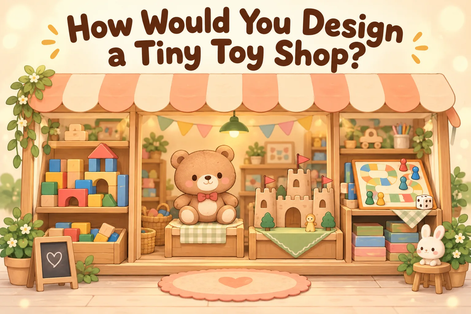 How Would You Design a Tiny Toy Shop?