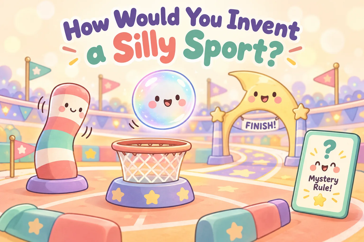How Would You Invent a Silly Sport? quiz cover