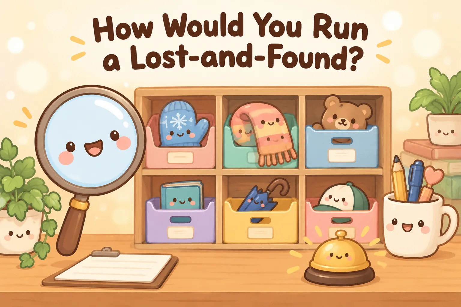 How Would You Run a Lost-and-Found?