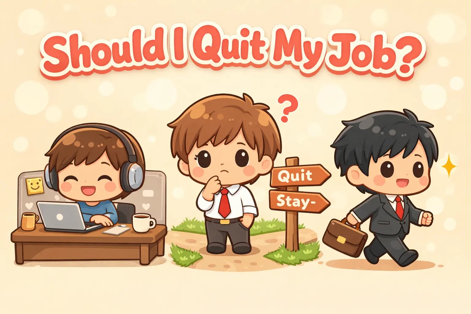 Should I Quit My Job? quiz cover