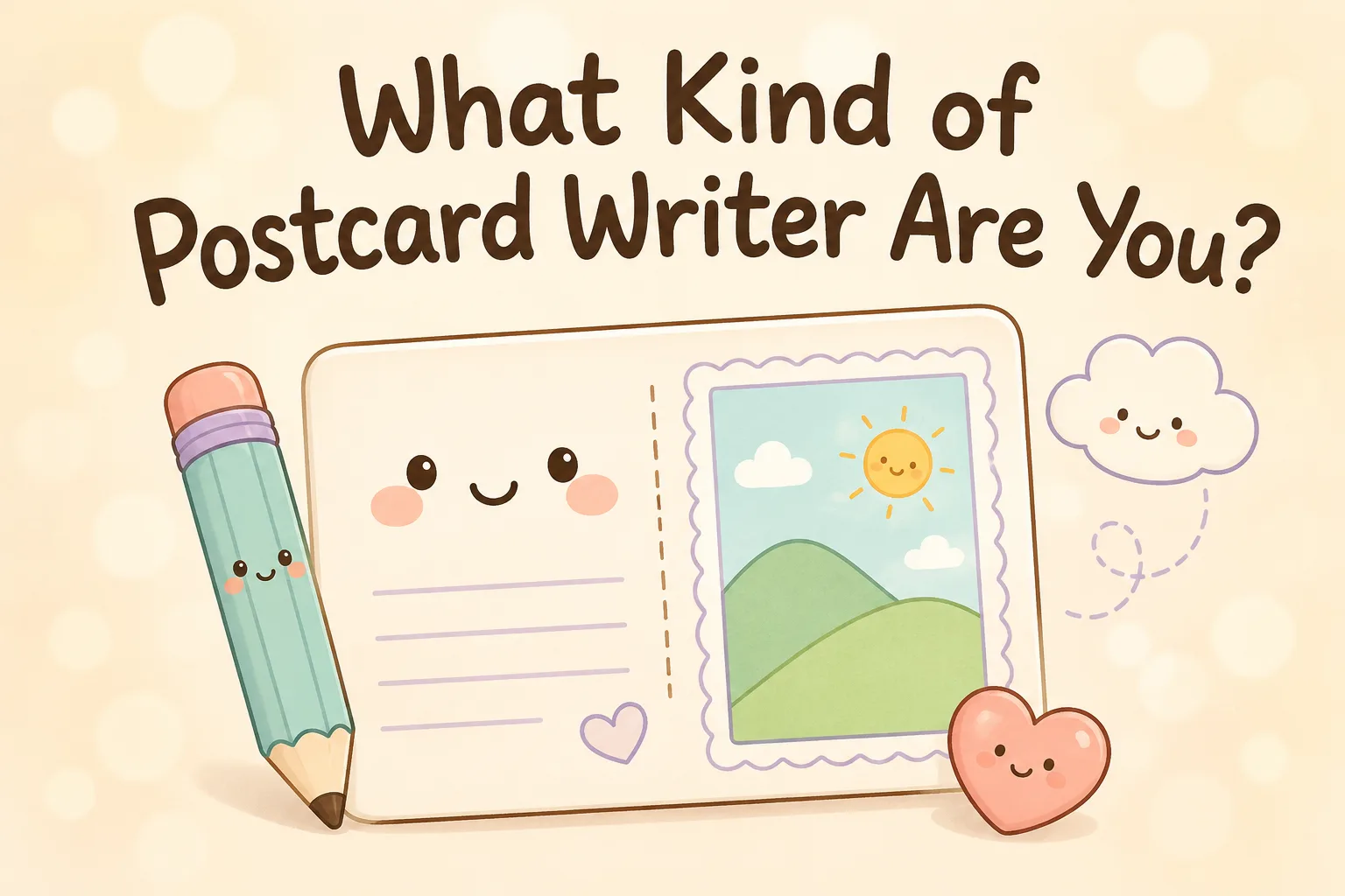 What Kind of Postcard Writer Are You? quiz cover