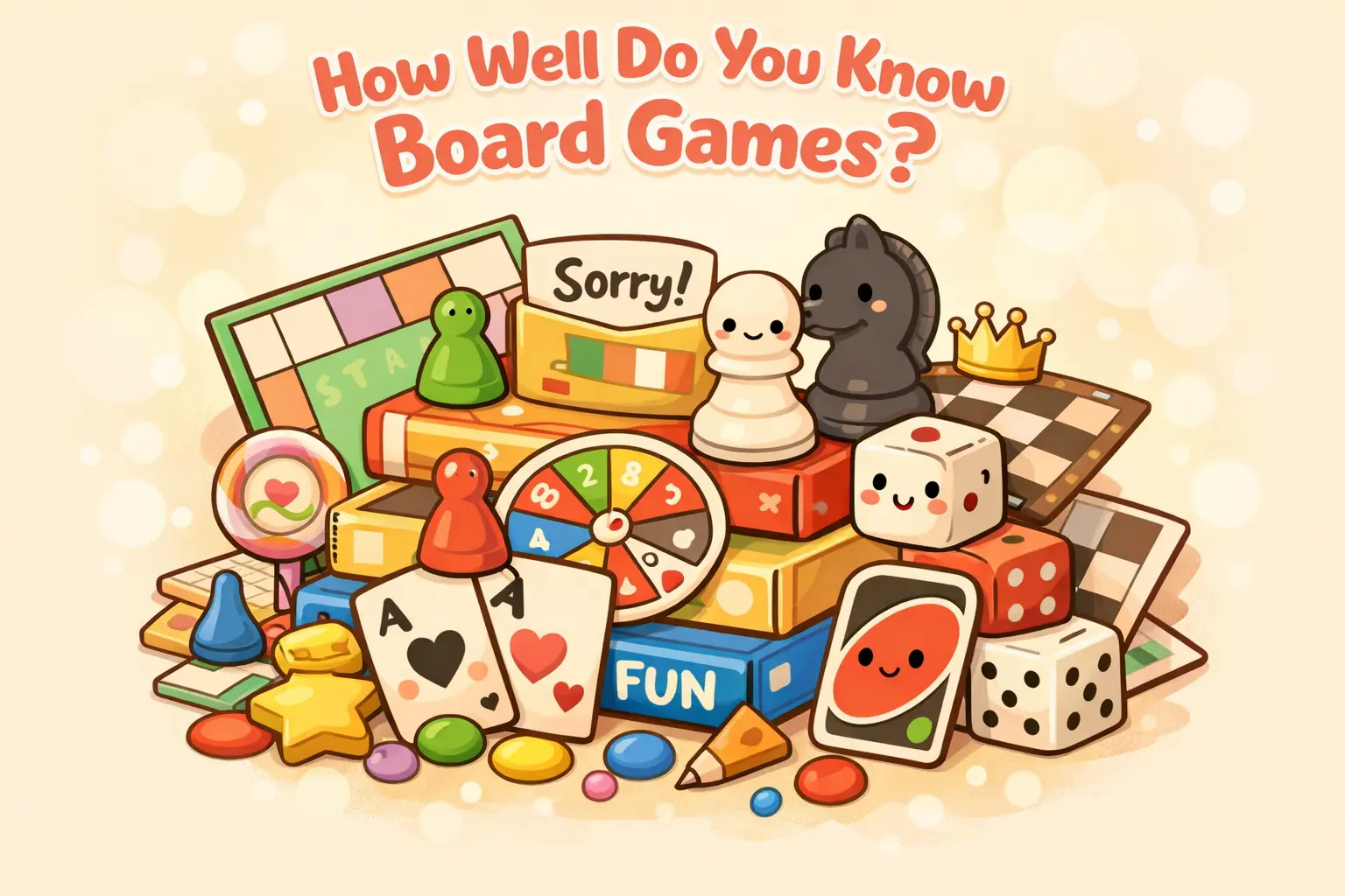 How Well Do You Know Board Games? quiz cover