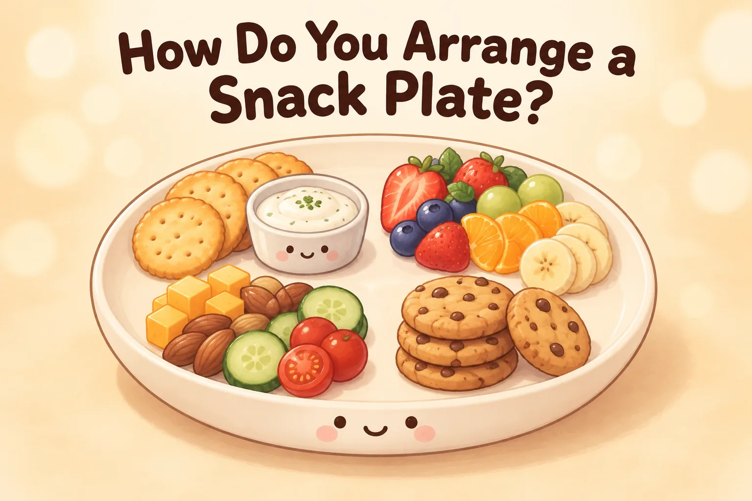 How Do You Arrange a Snack Plate?