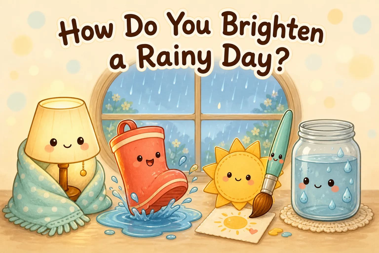 How Do You Brighten a Rainy Day?