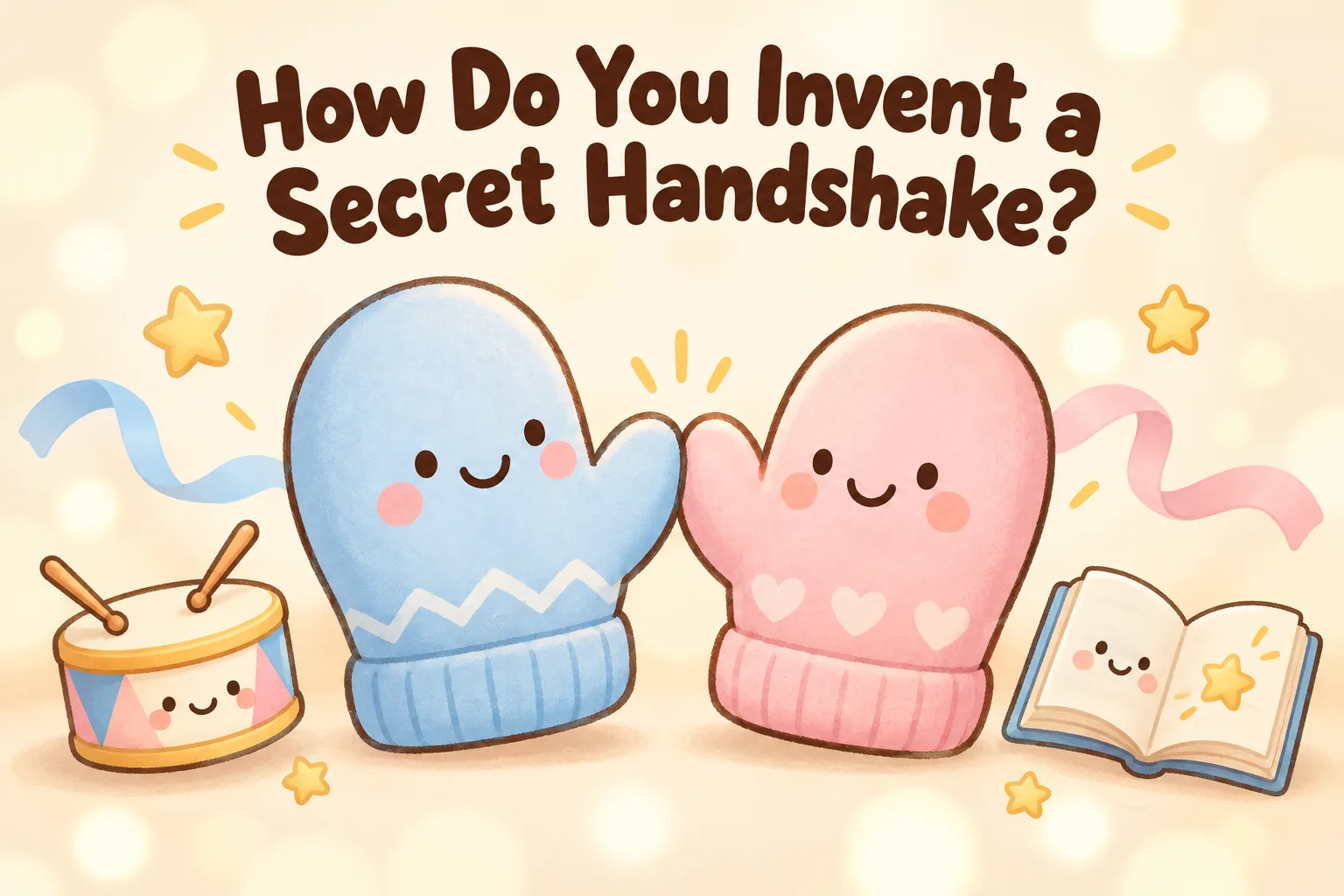 How Do You Invent a Secret Handshake?