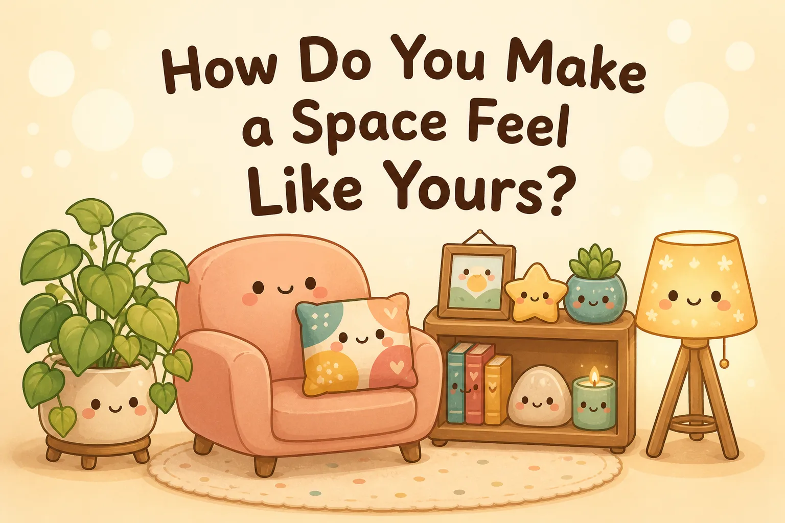How Do You Make a Space Feel Like Yours?