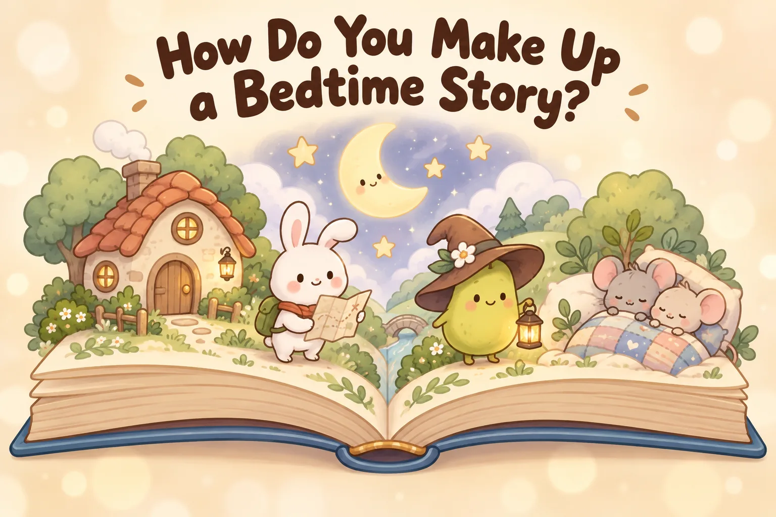How Do You Make Up a Bedtime Story?