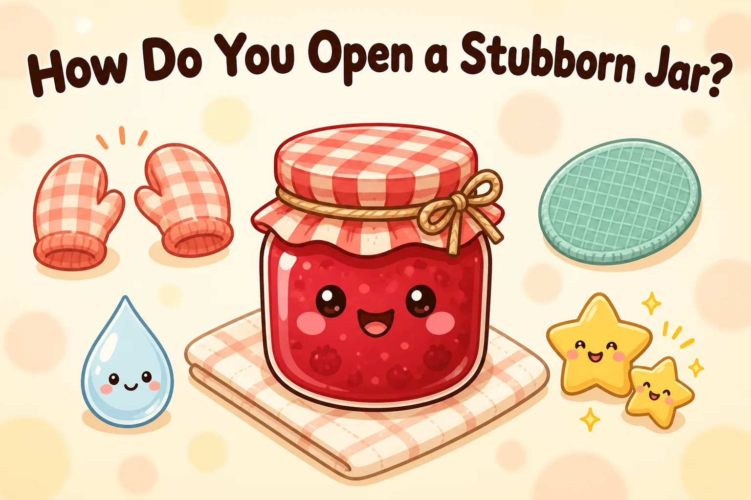 How Do You Open a Stubborn Jar?