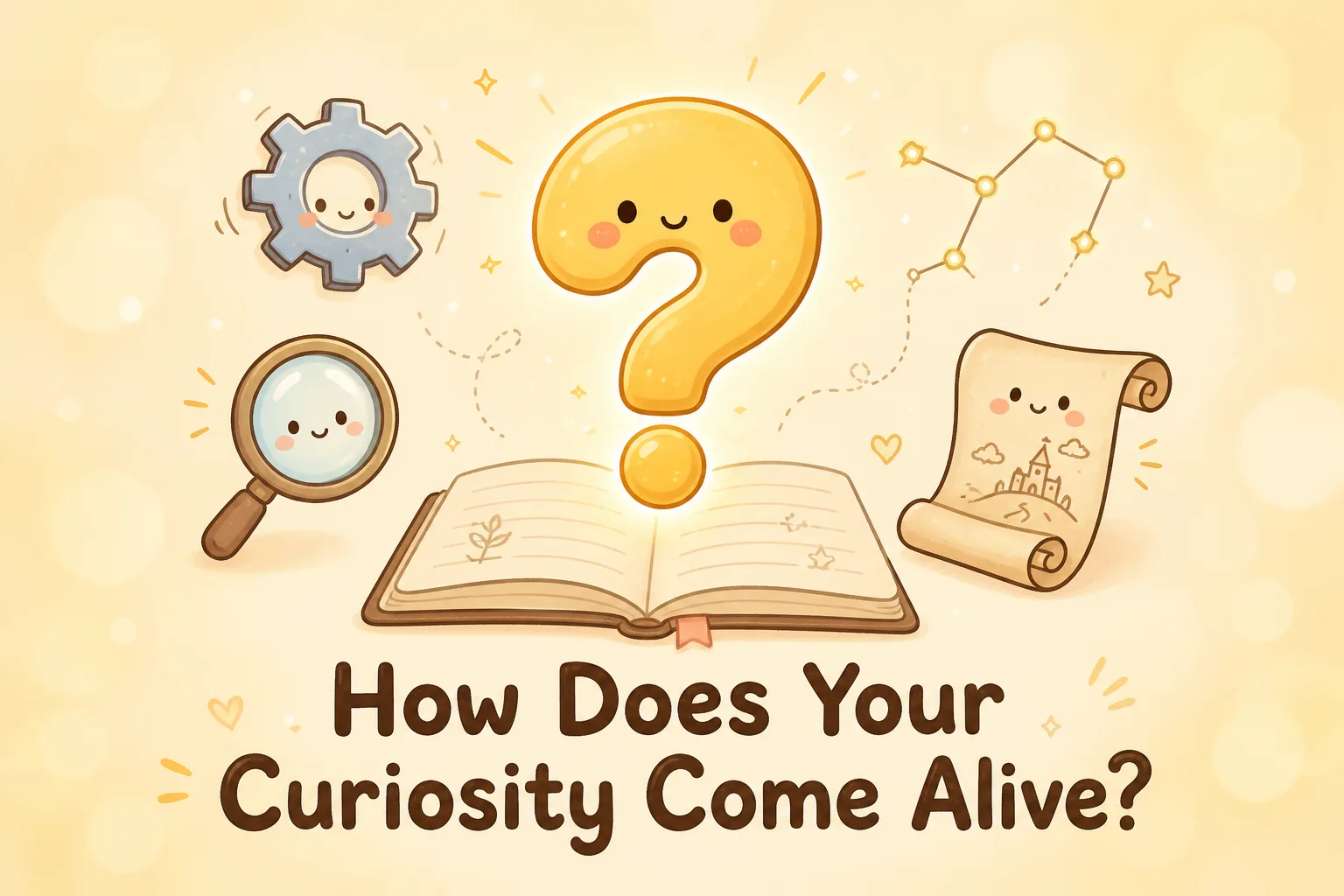 How Does Your Curiosity Come Alive? quiz cover