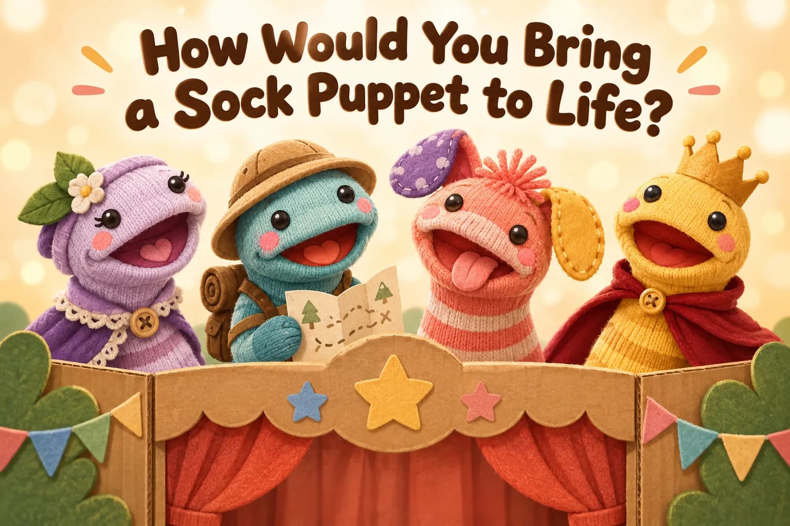 How Would You Bring a Sock Puppet to Life? quiz cover