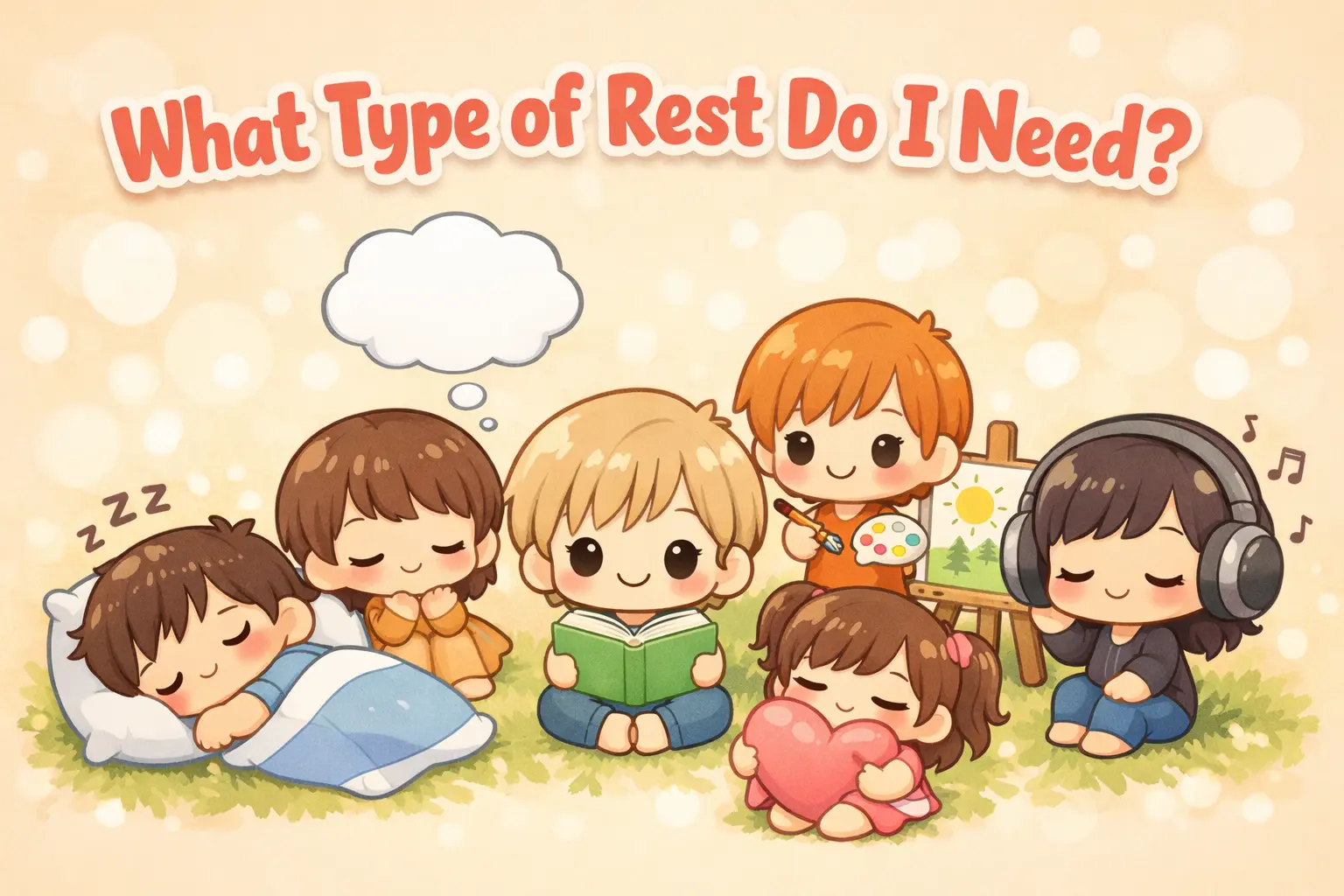 What Type of Rest Do I Need? quiz cover