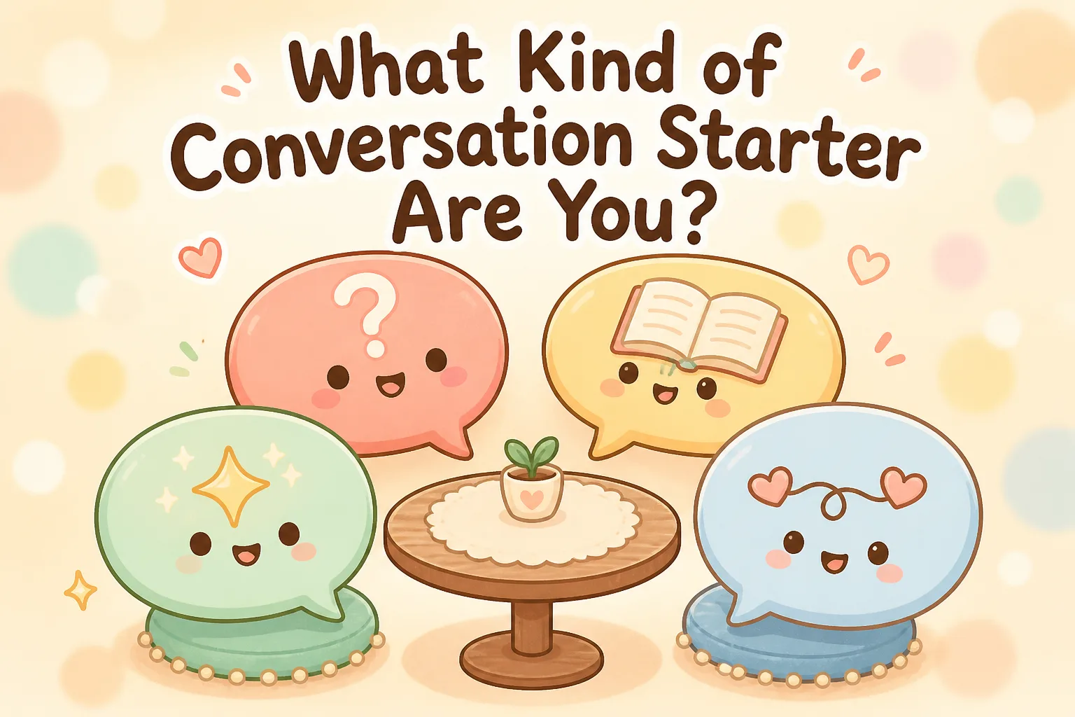 What Kind of Conversation Starter Are You? quiz cover