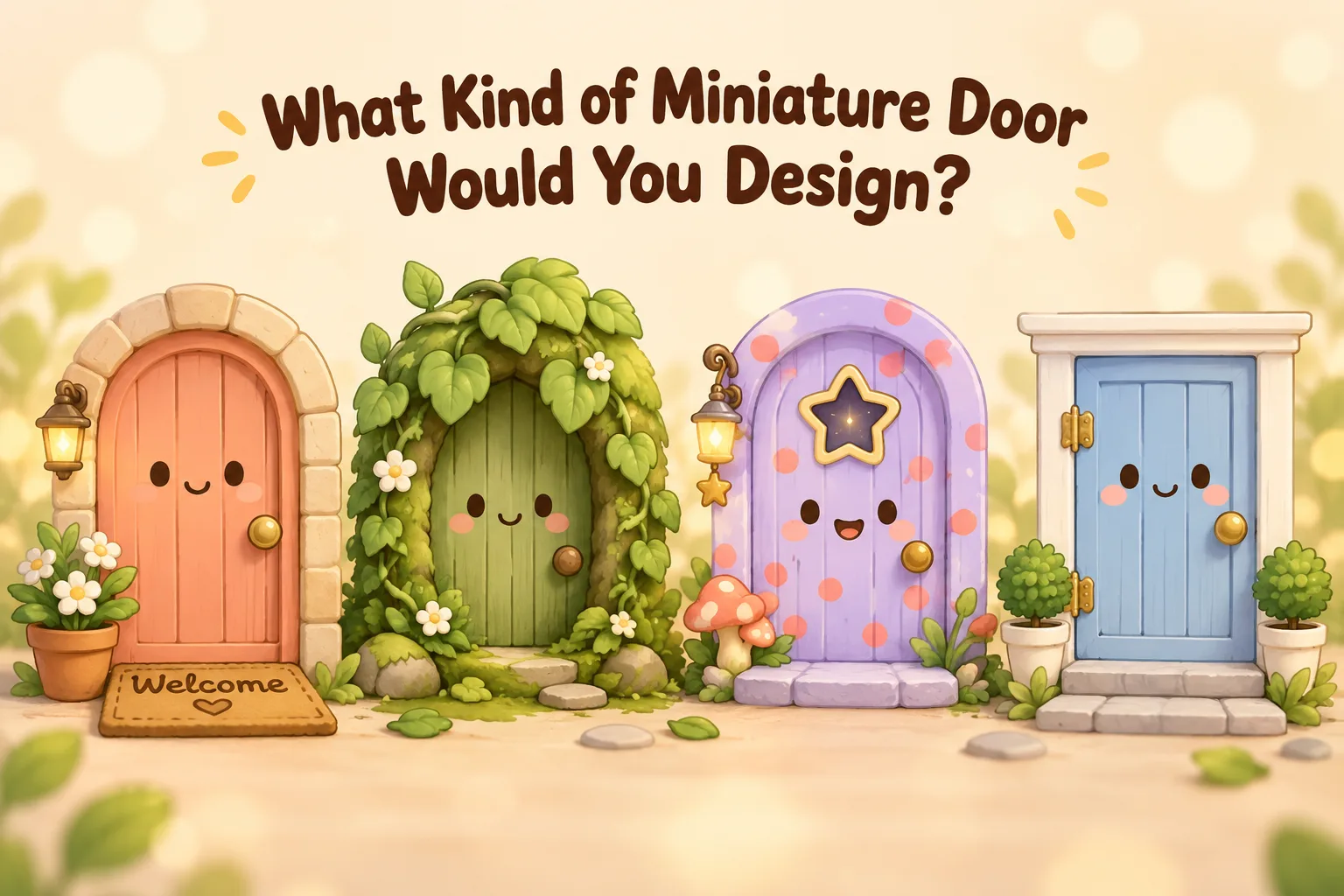 What Kind of Miniature Door Would You Design?