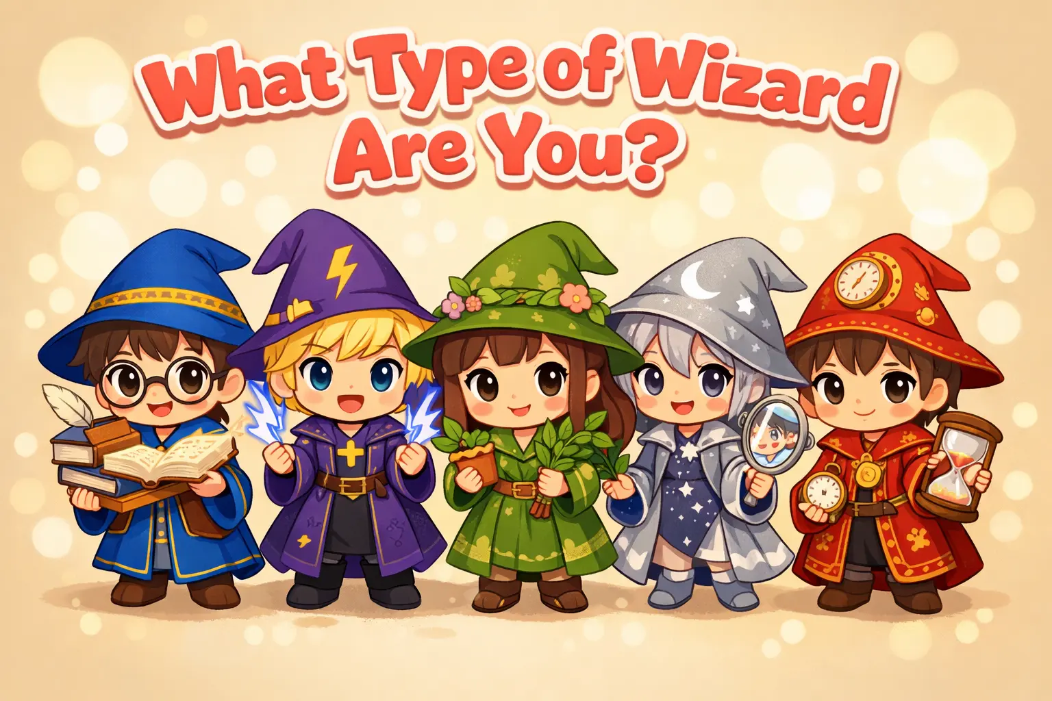 What Type of Wizard Are You? quiz cover