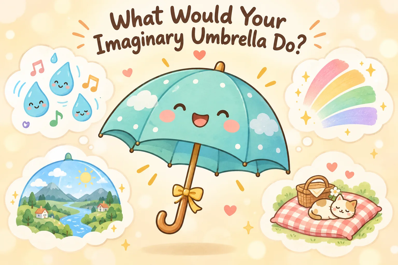 What Would Your Imaginary Umbrella Do?