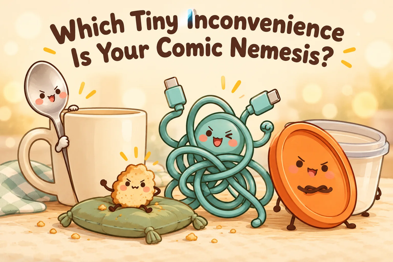 Which Tiny Inconvenience Is Your Comic Nemesis?